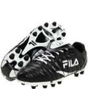 Fila Soccer Shoes Forza 11 Black/wht Leather Size 10  