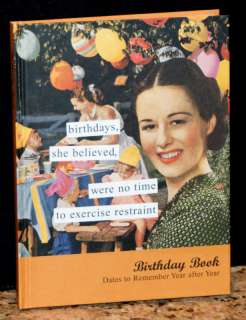 Birthday Book Anne Taintor Hardcover NEW 9780811844802  