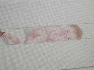 Baby Babies Handpainted Needlepoint Canvas Belt Liz Goodrick Dillon 