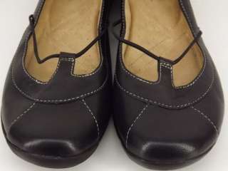Womens shoes black Naturalizer 10 M loafer leather comfort  