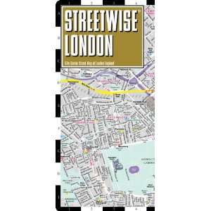 Streetwise London Map   Laminated City Street Map of London, England 