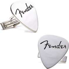 Cufflinks Inc Sterling Fender Guitar Pick    & Return 