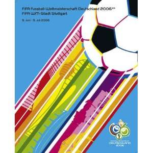 Poster FIFA WM Stadt Stuttgart  Bücher
