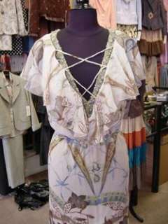 VALENTINO 100% Silk Dress NEW $10,750 Price Tag CHIC  