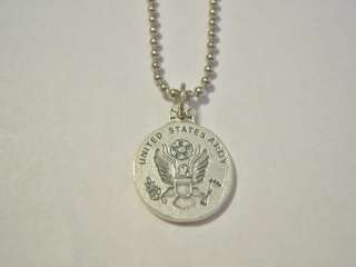United States Army / St. Christopher Necklace  