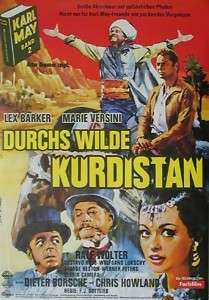 DURCHS WILDE KURDISTAN Filmplakat gerollt KARL MAY R73  