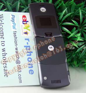 Motorola RAZR V3 Mobile Cell Phone Cellular Unlocked, GSM Quadband 