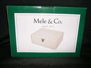 Mele & and Co. Co Jewelry Box Baby Memories White NEW  