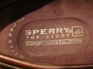 SPERRY TOP SIDER LEATHER WEATHERPROOF LOAFERS FROM SEAPORT LOAFER 