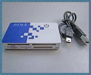 USB 2.0 All IN 1 CF SD XD MMC Memory Card Reader #9937  