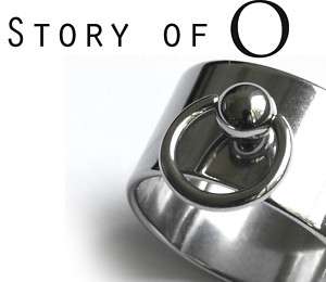 Ring der O. BDSM Story of O Slavering Edelstahl 12mm  