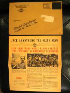 Jack Armstrong Tru Flite News Vol.1 #1  
