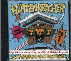 Hüttenkracher Vol1 German Schlager Music CD NEW  