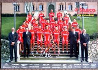 Cycling   Saeco Cannondale Team 2001, Mario Cipollini  