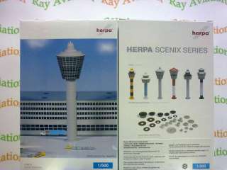 Herpa 1500 Airport Scenix Series   Airport Tower Set  