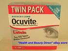 Bausch & Lomb Ocuvite Nutrition for Eyes 240 ct Lutein