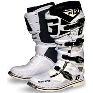 GAERNE SG12 boots WHITE 43 bottes GAERNE stiefel motocross enduro quad 