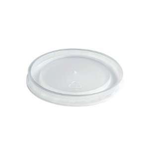  High Heat Vented Plastic Lids in Translucent Office 