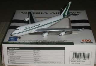 Aviation400 1/400 Nigeria Airways B747 236B [OPEATED BRITISH AIRWAYS 