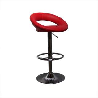 eclipse bar stool available in black taupe cream and red seat height 