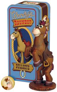 Toy Story 3 statuette WOODYS Roundup PILE POIL Bourrasque collector 