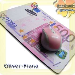 Lucky 500 Euro Prop Money Bill Mouse Pad Mat Mousepad  
