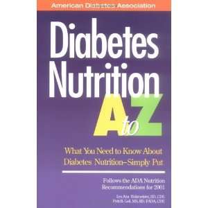    Diabetes Nutrition A to Z [Paperback] Patti Bazel Geil Books
