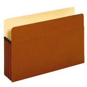 Globe Weis File Pockets, 3.5 Inch Expansion, Straight Cut, Legal Size 