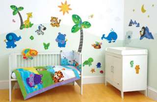 Fisher PRECIOUS PLANET Room Make Over Kit STICKERS  