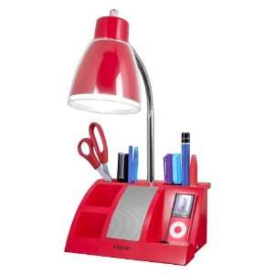  iHome  One Light iPod Lamp Finish Red