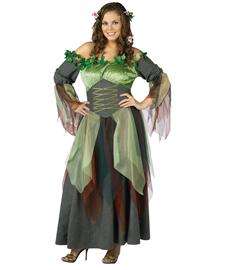 Mother Nature Plus Size Adult Costume  Gaia Halloween Costume
