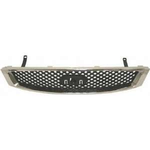  05 FORD FOCUS GRILLE, Chrome, Painted Black (2005 05 