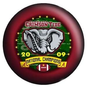   Crimson Tide 2009 National Champions Bowling Ball