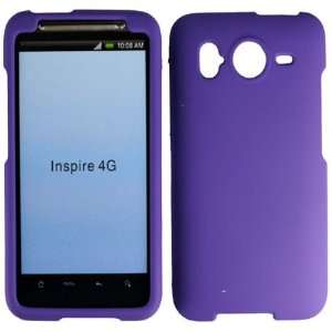  Dark Purple Hard Case Cover for HTC Inspire 4G Cell 