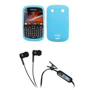  EMPIRE Light Blue Silicone Skin Case Cover + Stereo Hands 