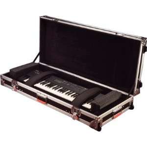 Gator Cases ATA 88 Note Slim Keyboard Road Case with Wheels   G TOUR 