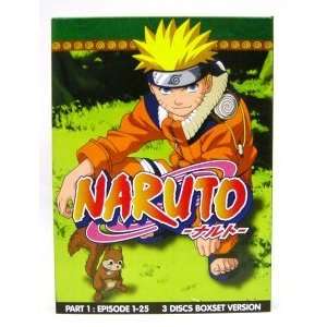  Naruto FX Part. 1   Anime DVD Box Set 3 Disc Movies & TV