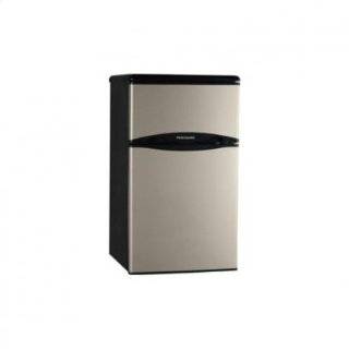  Retro Series 3.1 CF Compact Refrigerator Freezer, Black Appliances