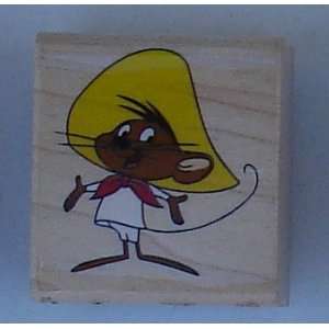Speedy Gonzales Face Wood Mounted Rubber Stamp (Discontinued) From 