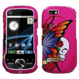  Best Friend Hot Pink Phone Protector Cover for MOTOROLA i1 
