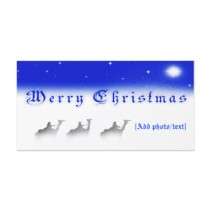 Three Wise Men Merry Christmas Photo Card by Jamlanddesigns