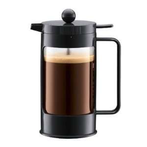  Bean 3 Cup French Press Coffeemaker with Pour Control in 