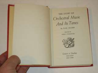 THE LITTLE MUSIC LIBRARY 4 Vols Grosset & Dunlap 1940s  