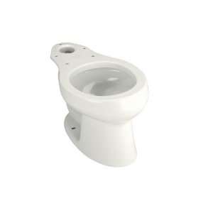   : Kohler Wellworth Round Front Toilet Bowl   Black: Home Improvement