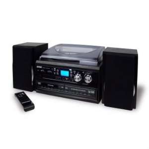   Speed Stereo Turntable 2 CD System with Cassette and AM/FM Stereo