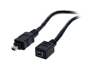   to 4 pin MF 6 ft. IEEE 1394 FireWire Extension Cable 4 4 M/F M F