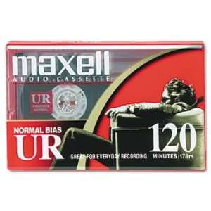     Standard Grade Audio Cassette Tape, 120 Minutes (60 x 2) MAX108010