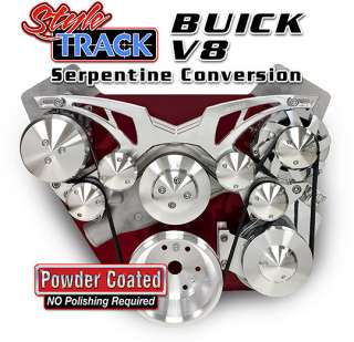   Buick V8 400 430 455 Serpentine Bracket Kit Alternator AC PS  