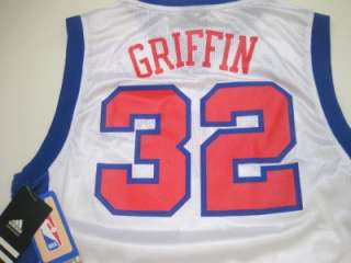 NBA Adidas Los Angeles Clippers Blake Griffin Youth White Jersey 