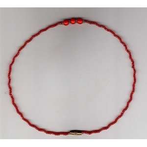  Red East African Beads Necklace Arts, Crafts & Sewing